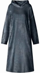 VidaXL Bluza-koc Granatowy m Flanela. Niebieskie bluzy damskie vidaXL, m, bez wzorów, bez kaptura. Za 219.36 zł.