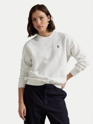 Polo Ralph Lauren Bluza 211971697001 Biały Relaxed Fit. Białe bluzy damskie Polo Ralph Lauren, s, bez wzorów, bez kaptura. Za 819.99 zł.