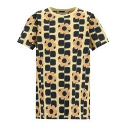 Koszulka damska Regatta Orla Kiely. Brązowe koszulki sportowe damskie Regatta, bez wzorów, bez kołnierzyka, bez ramiączek, trekkingowe. Za 166.50 zł.