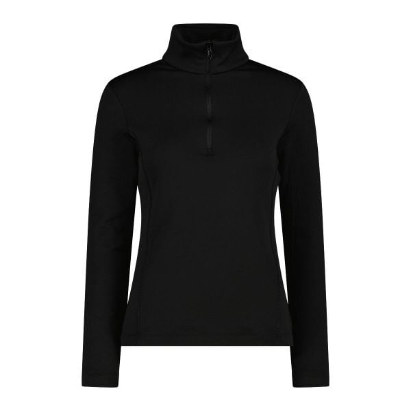 Sweter damski CMP. Czarne swetry damskie CMP, xl, bez wzorów, z materiału, sportowe, bez kołnierzyka, bez ramiączek, bez kaptura. Za 244.00 zł.