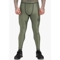 Legginsy Benlee Manorburn. Czarne legginsy sportowe męskie BENLEE, bez wzorów, na jogę i pilates. Za 207.50 zł.
