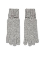Calvin Klein Rękawiczki LV14F8065G Szary jasny. Szare czapki i kapelusze damskie Calvin Klein, bez wzorów, z dzianiny. Za 329.99 zł.