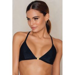 NA-KD Swimwear Góra bikini z bokserskim tyłem i cienkim paseczkiem - Black. Bikini damskie marki NA-KD Swimwear. Za 80.95 zł.