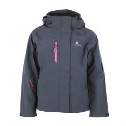 Parka dziewczęca Peak Mountain Galani. Czarne kurtki i płaszcze dla dziewczynek Peak Mountain, bez wzorów, długie, bez kaptura. Za 177.50 zł.
