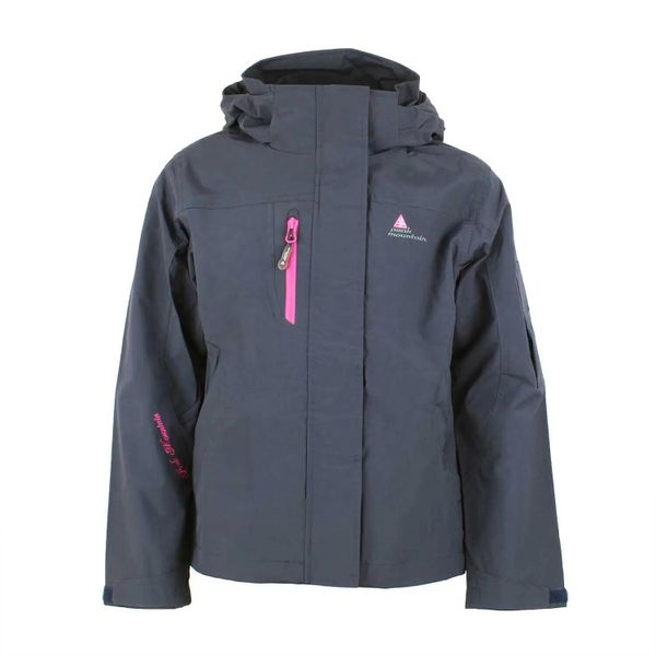 Parka dziewczęca Peak Mountain Galani. Czarne kurtki i płaszcze dla dziewczynek Peak Mountain, bez wzorów, długie, bez kaptura. Za 154.00 zł.