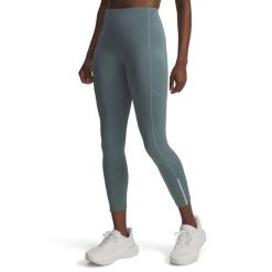 Damskie legginsy Under Armour Fly Fast 3.0. Niebieskie legginsy damskie Under Armour, s, bez wzorów, z materiału, do biegania. Za 287.29 zł.