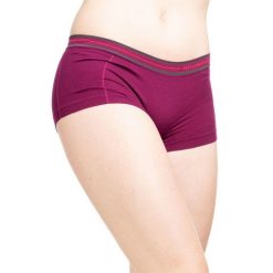 Bokserki z wełną merino damskie Brubeck ACTIVE WOOL. Fioletowe bokserki damskie Brubeck, l, bez wzorów, z elastanu. Za 59.99 zł.