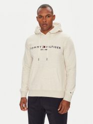 Tommy Hilfiger Bluza Logo MW0MW11599 Beżowy Regular Fit. Brązowe bluzy męskie Tommy Hilfiger, m, bez wzorów, z syntetyku, bez kaptura. Za 419.99 zł.