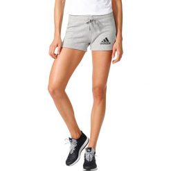 Adidas Spodenki damskie Essentials Solid Short szare r. L (S97162). Spodnie dresowe damskie Adidas. Za 94.28 zł.