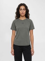 Hummel hmlMOMENTUM W T-shirt S/S z recyklingowanego poliestru – CASTOR GRAY. Szare t-shirty damskie Hummel, m, bez wzorów, z materiału, klasyczne, bez kołnierzyka. Za 144.12 zł.