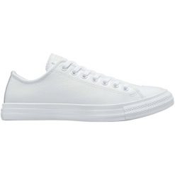 Adidasy Converse Chuck Taylor All Star Leather, Dla obu płci. Białe obuwie sportowe damskie Converse, bez wzorów, ze skóry. Za 590.00 zł.