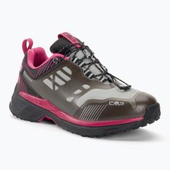 Buty trekkingowe damskie CMP Pohlarys Low Wp. Szare obuwie sportowe damskie CMP, bez wzorów, trekkingowe. Za 259.99 zł.