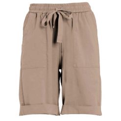 Szorty Deha Poplin Bermuda Damskie. Brązowe szorty damskie Deha, na lato, m, bez wzorów, z bawełny. Za 329.99 zł.