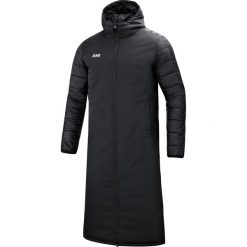 Parka Jako long Team. Czarne parki męskie Jako, m, bez wzorów, z materiału, z kapturem. Za 564.30 zł.