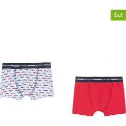 Bokserki (2 pary) w kolorze czerwonym i niebieskim. Bielizna dla chłopców marki Absorba & DIM. W wyprzedaży za 27.95 zł.