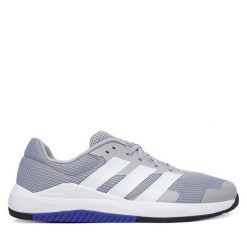 Buty na siłownię adidas. Szare buty sportowe męskie Adidas, bez zapięcia, na fitness i siłownię. Za 239.99 zł.