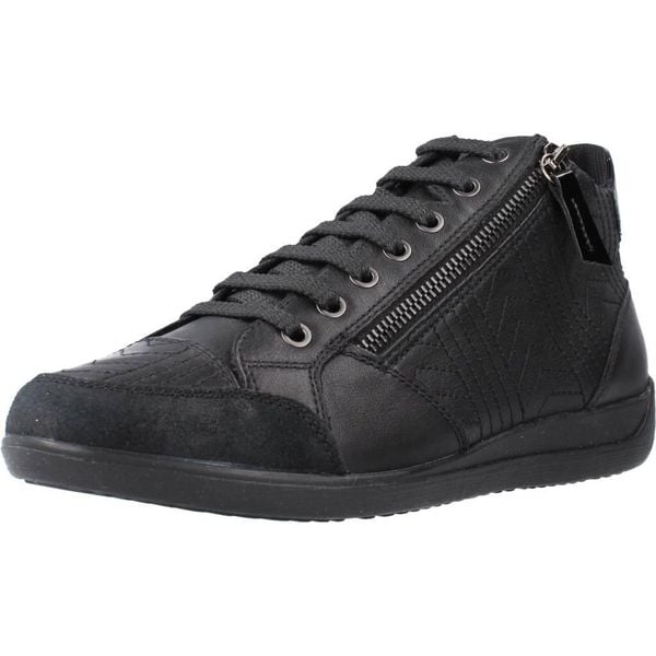 Buty GEOX D MYRIA B Czarny. Czarne obuwie sportowe damskie Geox, trekkingowe. Za 262.99 zł.
