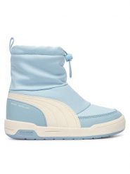 Puma Śniegowce Multiflex 2 Boot 402847 Niebieski jasny. Niebieskie buty zimowe chłopięce Puma, bez wzorów, z materiału, bez zapięcia. Za 249.99 zł.