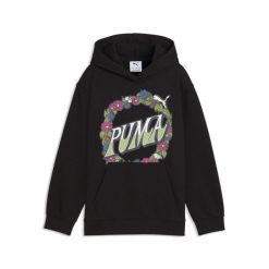 Młodzieżowa luźna bluza z kapturem MID 90s PUMA. Czarna bluzy damskie Puma, m, bez wzorów, z bawełny, z kapturem. Za 219.00 zł.