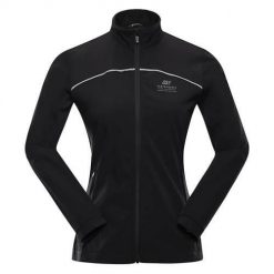Kurtka uniwersalna damska Alpine Pro LJCB591990. Czarne kurtki damskie Alpine Pro, uniwersalny, bez wzorów, z syntetyku, bez kaptura, trekkingowe. Za 453.00 zł.