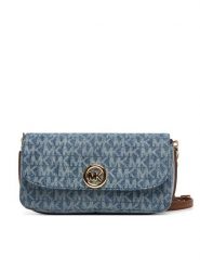 MICHAEL Michael Kors Torebka 32S6GY5C1B Niebieski. Niebieskie torebki do ręki damskie MICHAEL Michael Kors, bez wzorów, z materiału, bez dodatków. Za 819.99 zł.