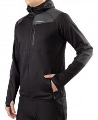 Bluza turystyczna męska Viking Yosemite Man. Czarne bluzy męskie Viking, l, bez wzorów, z poliesteru, bez kaptura. Za 216.30 zł.