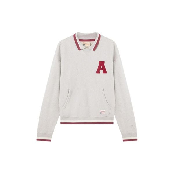Bluza z golfem Champion. Białe bluzy męskie Champion, l, bez wzorów, z materiału, bez kaptura. Za 422.50 zł.