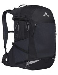 Plecak damski Vaude Bike Alpin 23+5 - black. Czarne plecaki damskie Vaude, bez wzorów, z materiału. Za 689.00 zł.