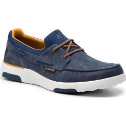 Półbuty SKECHERS - Garmo 65896/NVY Navy. Półbuty na co dzień męskie marki Skechers. Za 299.99 zł.