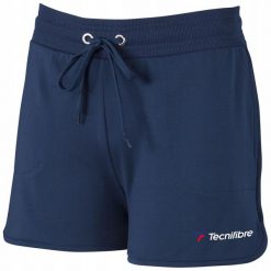Spodenki tenisowe damskie Tecnifibre Lady Short. Niebieskie szorty damskie TECNIFIBRE, xl, bez wzorów, z materiału, marine. Za 99.00 zł.