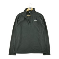 Męski czarny polarowy sweter TNF. Czarne swetry przez głowę męskie The North Face, m, bez wzorów, z polaru, bez kołnierzyka. Za 127.76 zł.