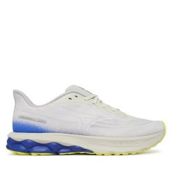 Buty do biegania Mizuno. Białe buty sportowe męskie Mizuno, bez zapięcia, do biegania, mizuno wave. Za 599.99 zł.