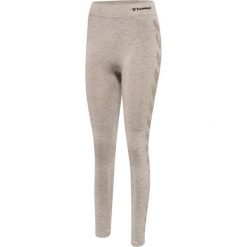 Damskie legginsy mid-rise Hummel CI. Szare legginsy damskie Hummel, bez wzorów, z dzianiny. Za 214.50 zł.