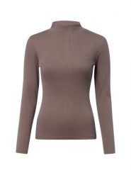 Marie Lund koszulka z długim rękawem Kobiety Bawełna (100%) brązowy, L. Brązowe t-shirty damskie Marie Lund, l, bez wzorów, z bawełny, eleganckie, bez kołnierzyka. Za 149.95 zł.