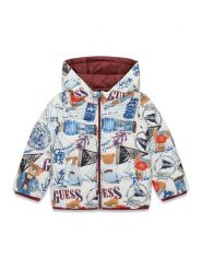 Guess Kids Kurtka przejściowa 180627 Kolorowy Classic Fit. Kurtki i płaszcze dla chłopców Guess Kids, z aplikacjami, bez kaptura. Za 349.99 zł.