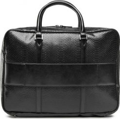 Guess, Guess, Leather, Leather Briefcase, Laptop Compartiment, Black, 40 x 30 x 9 cm, For Men For Men. Czarne torby na laptopa męskie Guess, z aplikacjami. Za 572.04 zł.