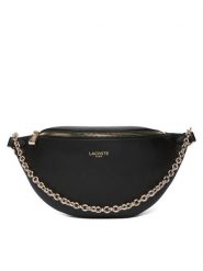 Lacoste Torebka NF5098PH Czarny. Czarne listonoszki damskie Lacoste, bez wzorów, ze skóry, bez dodatków. Za 929.99 zł.