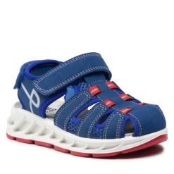Sandały Primigi. Niebieskie sandały chłopięce Primigi, bez zapięcia. Za 199.99 zł.