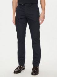 Tommy Hilfiger Chinosy Denton MW0MW38863 Granatowy Slim Fit. Niebieskie eleganckie spodnie męskie Tommy Hilfiger, m, bez wzorów, z bawełny. Za 449.99 zł.