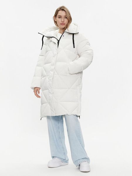 REPLAY Kurtka zimowa W7664R.000.84466 Biały Relaxed Fit. Białe kurtki damskie Replay, na zimę, xl, bez wzorów, z syntetyku, bez kaptura. Za 1,599.00 zł.