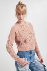 Sweter damski wełniany ELISABETTA FRANCHI. Swetry damskie Elisabetta Franchi, bez wzorów, z wełny, bez kołnierzyka, bez ramiączek, bez kaptura. W wyprzedaży za 1,673.40 zł.