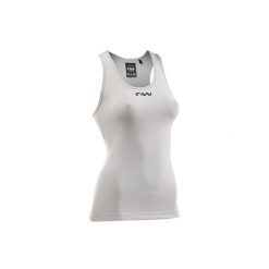Koszulka rowerowa dla kobiet NORTHWAVE Essence Tank szary. Szare obuwie sportowe damskie Northwave, bez wzorów, rowerowe. Za 260.00 zł.