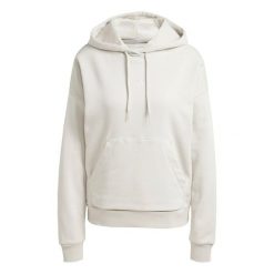 Bluza damska z kapturem adidas Essentials Small Logo Feel Cozy. Białe bluzy sportowe damskie Adidas, m, bez wzorów, z materiału, z kapturem, na fitness i siłownię. Za 239.10 zł.