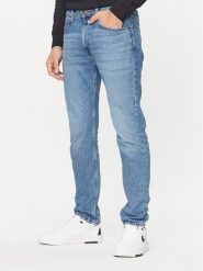 Lee Jeansy 112342298 Niebieski Slim Fit. Niebieskie jeansy męskie Lee. Za 224.99 zł.