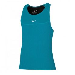Tank top Mizuno Active Dryaeroflow. Niebieskie t-shirty męskie Mizuno, s, bez wzorów, z materiału, klasyczne, bez kołnierzyka. Za 190.75 zł.