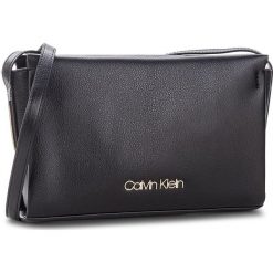 Torebka CALVIN KLEIN - Frame Ew Crossbody K60K604447 001. Czarne listonoszki damskie Calvin Klein, ze skóry ekologicznej. Za 399.00 zł.