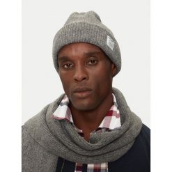 Czapka Pepe Jeans. Szare czapki i kapelusze męskie Pepe Jeans, na zimę, bez wzorów, z jeansu. Za 159.99 zł.
