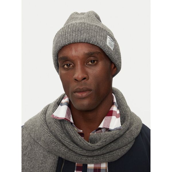 Czapka Pepe Jeans. Szare czapki i kapelusze męskie Pepe Jeans, na zimę, bez wzorów, z jeansu. Za 159.99 zł.