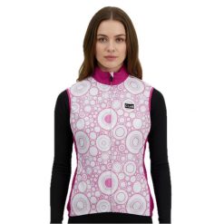 Lekka wiatrówka multisportowa damska MISTRALE. Białe kurtki damskie C-LAB, bez wzorów, bez kaptura, do biegania. W wyprzedaży za 270.83 zł.