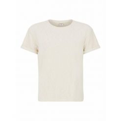 Koszulka damska Protest Prttengi. Białe t-shirty damskie Protest, bez wzorów, bez kołnierzyka. Za 185.00 zł.